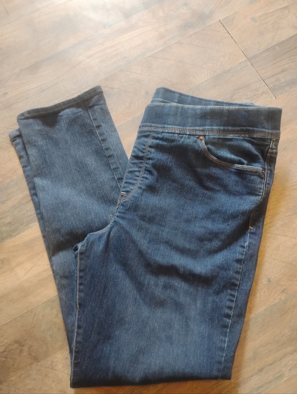 Black Pants with Inner Beige Lining - Size W33 L32